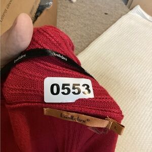 Belldini Vibrant Red Knit Top